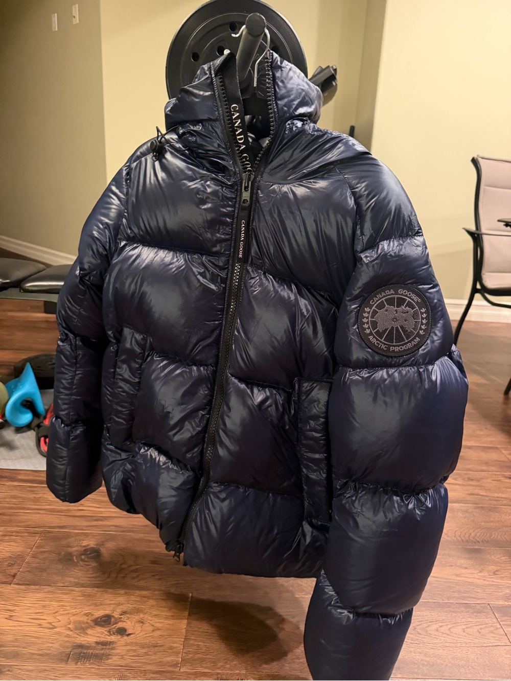 Canada Goose Navy Men's Down Puffer Jacket